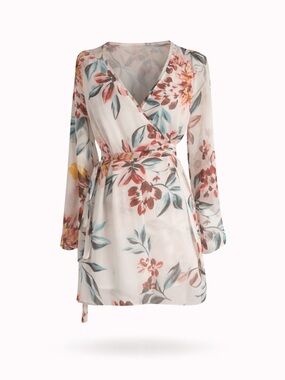 NWT Tularosa (Revolve) Wrap Dress Floral Sz XXS